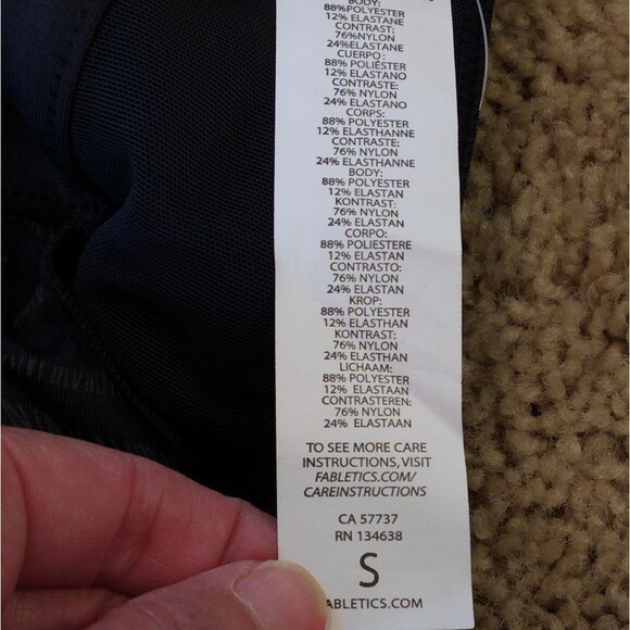 NWT Fabletics Sintra Print Sports Bra - Picture 6 of 7